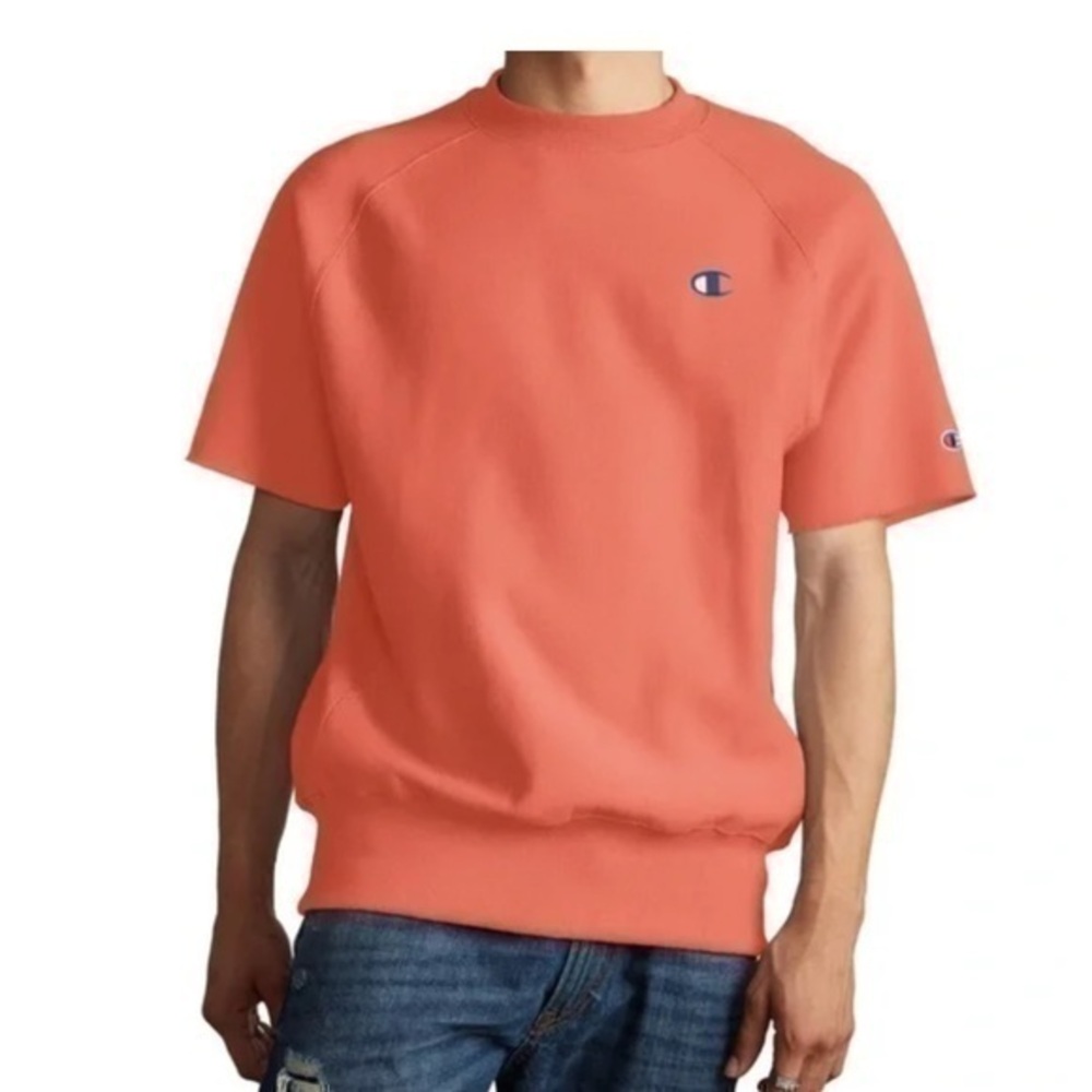 Champions Reverse Weave Short Sleeve Sweatshirt